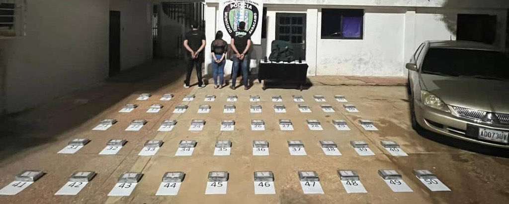 Incautadas 99 panelas de cocaína