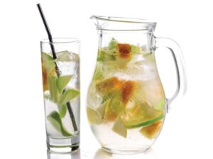 Limonada con jengibre 