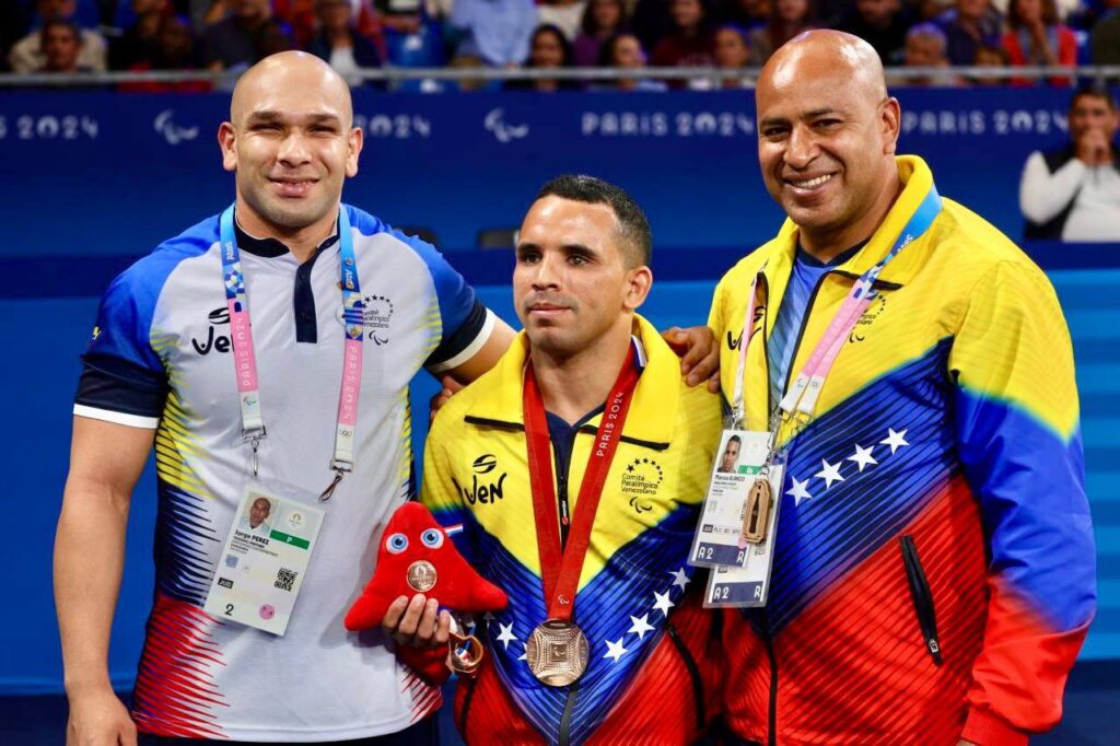 Marcos Blanco se colgó el bronce para Venezuela en los Juegos Paralímpicos