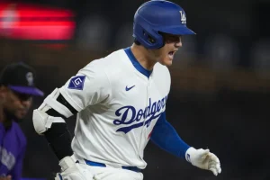Ohtani llega a 52 jonrones y 52 bases robadas en nueva victoria de Dodgers, ante Rockies