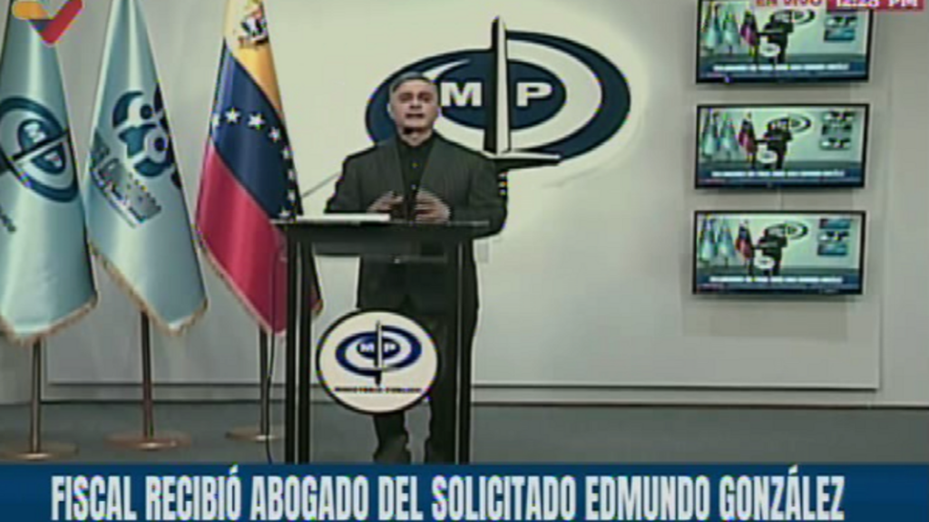 'Orden de aprehensión contra Edmundo González sigue vigente'