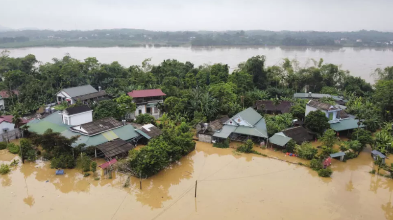 En Vietnam, más de 40 muertos y 22 desaparecidos tras el paso del tifón Yagi