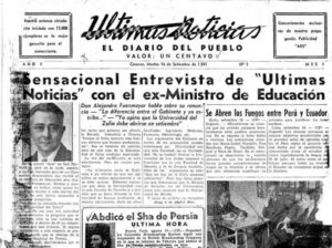 Últimas Noticias hizo de la jodienda un estilo