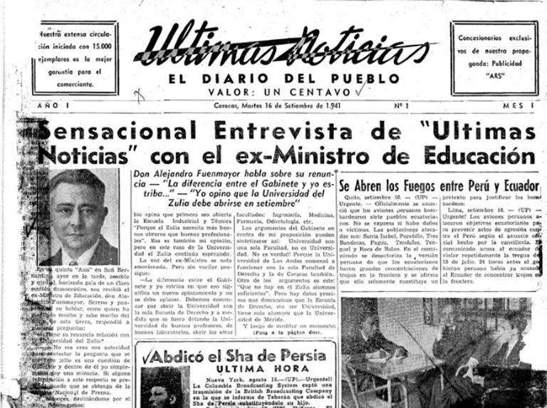 Últimas Noticias hizo de la jodienda un estilo