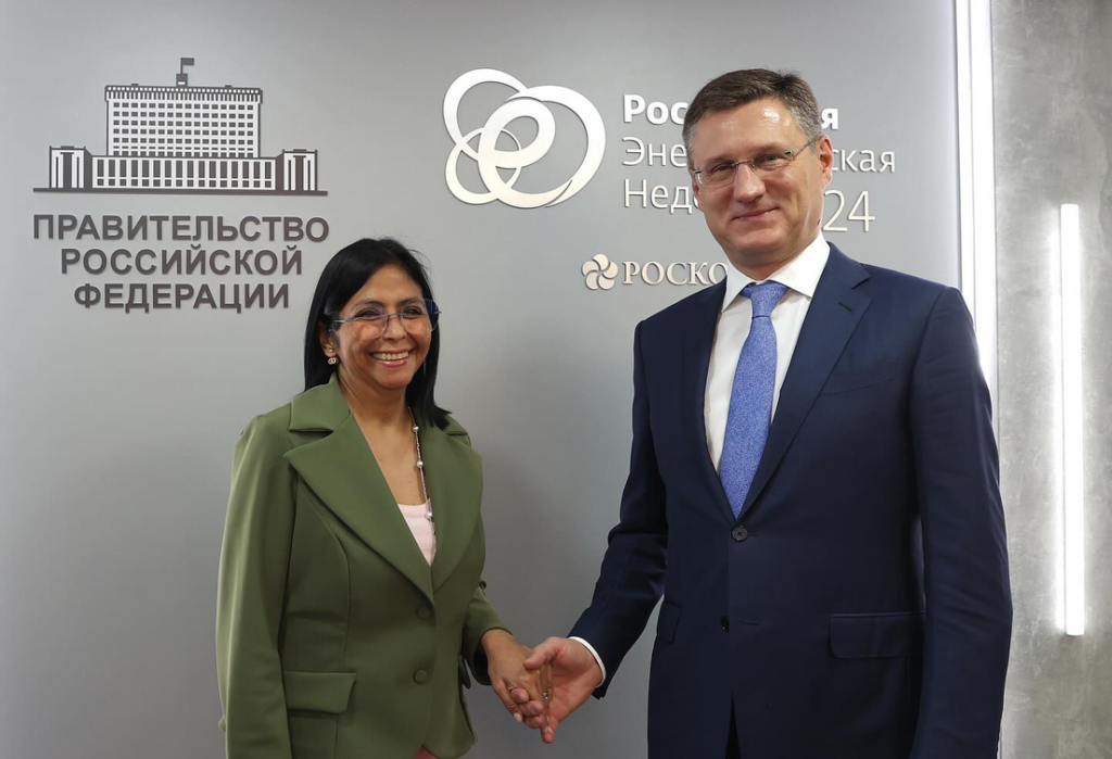 Venezuela muestra potencial gasífero y fortalece cooperación energética con Rusia