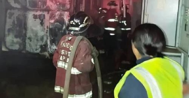 Ministro para el Transporte aseguró que el incendio que se produjo en la estación de ferrocarril de La Rinconada fue sabotaje