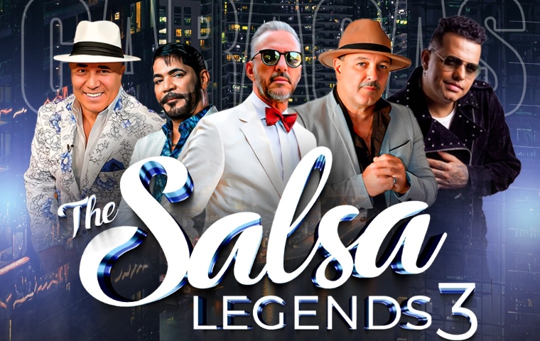 Pupy Santiago, Roberto Lugo, Willie González y Roberto Blades listos para protagonizar “The Salsa Legends 3”