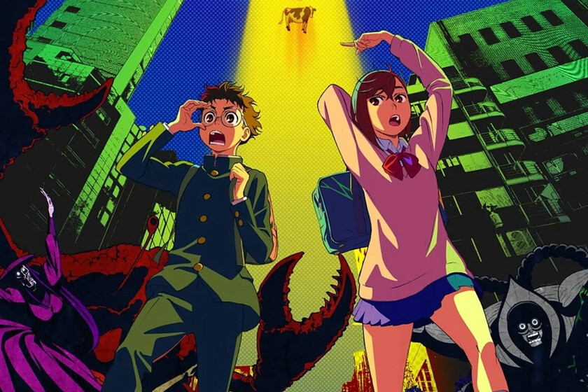 Dandadan (2024), crítica. El vibrante anime sobrenatural con el que el estudio de 'Scott Pilgrim' ha sacado toda su artillería pesada