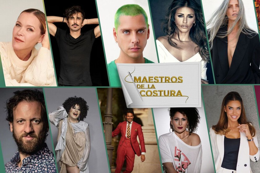 Tras el fracaso en audiencias de 'Maestros de la costura', RTVE presenta a los concursantes famosos de su edición 'Celebrity'