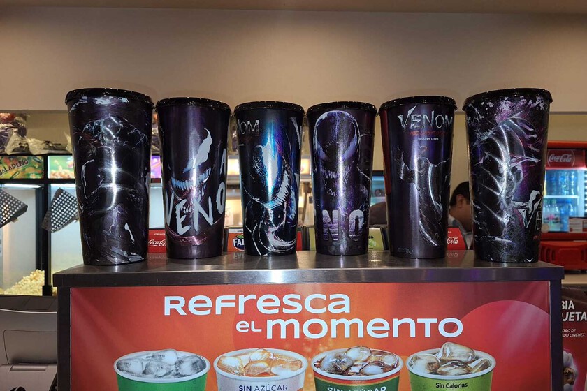 Estos son los vasos y coleccionables de 'Venom' que Cinemex venderá en México: descubre cuáles son y cuánto cuestan