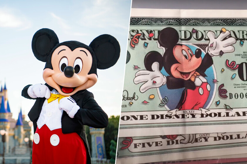 Durante 30 años Disney utilizó su propio dinero en los parques. Hoy es un objeto de coleccionismo con el que puedes ganar mucho