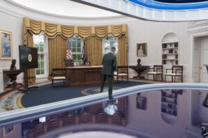 La estrategia de la TV lineal para recuperar relevancia pasa por la espectacularidad. Telecinco hace historia con su realidad aumentada en los informativos