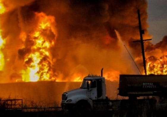 A 26 se eleva la cifra de heridos tras incendio en tanque petrolero