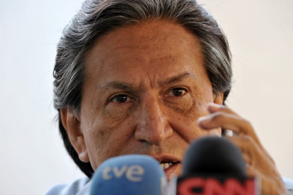 Condenan a 20 años de prisión al expresidente peruano Alejandro Toledo