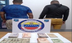 Detienen a dos hombres en Anzoátegui por vender dólares con tasa superior al BCV