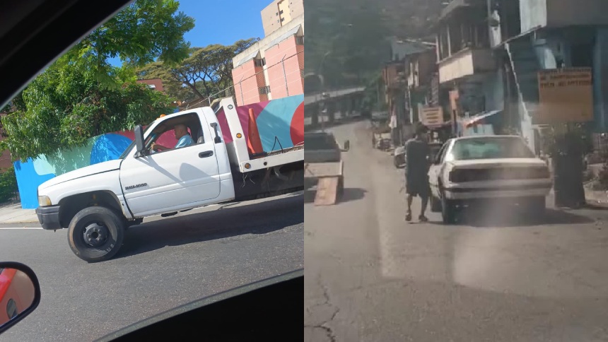 Los dos conductores se dieron a la fuga