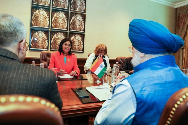 Venezuela estaría viendo nuevos proyectos energéticos con la India