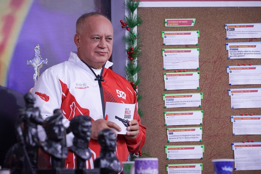 Diosdado Cabello aseguró que las próximas elecciones pudieran realizarse antes de que termine el año
