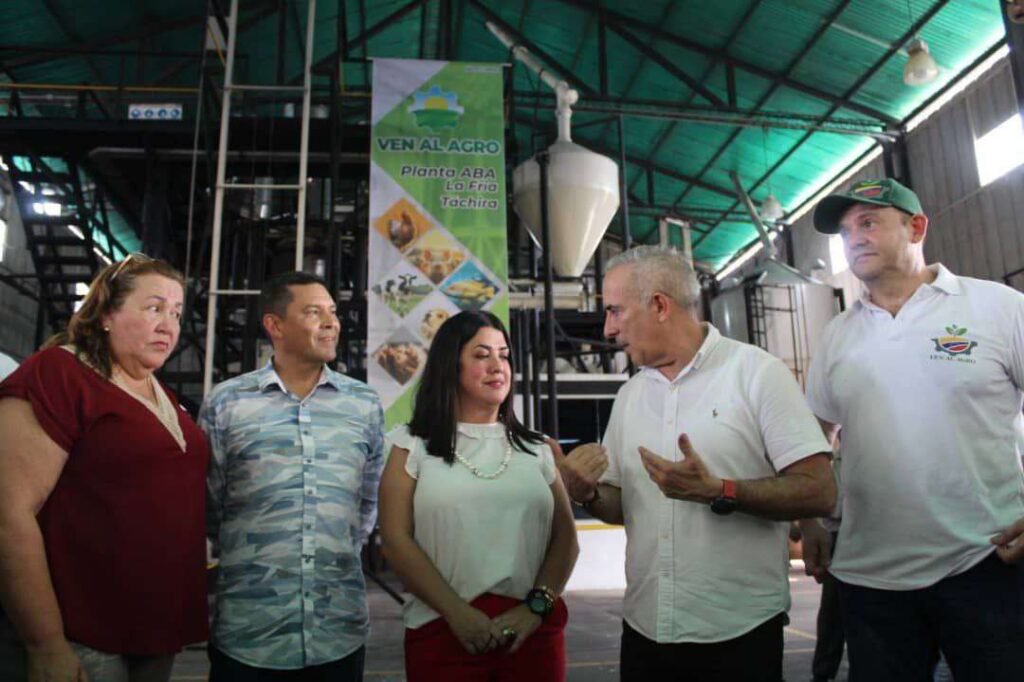 En Táchira activan planta procesadora de alimentos para animales