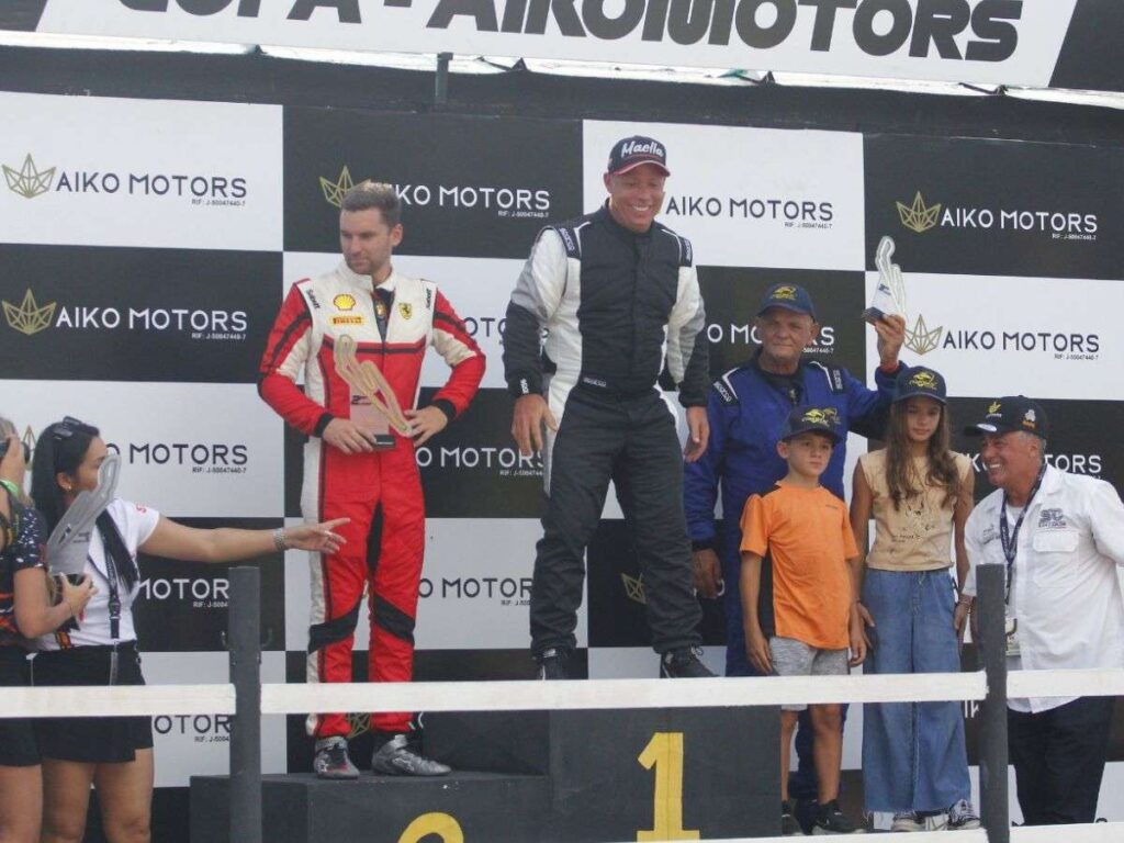 Gaetano Ardagna dominó la pista de Turagua