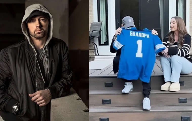 La increíble reacción de Eminem al enterarse de que va a ser abuelo