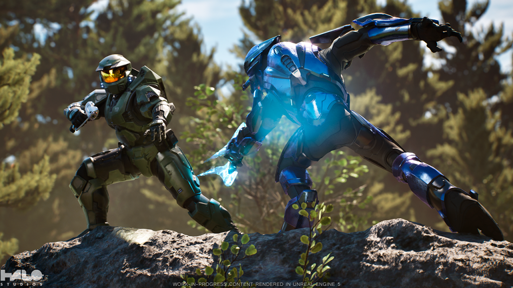 Los próximos juegos de Halo serán desarrollados en Unreal Engine 5