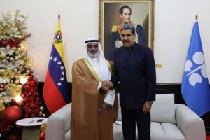 Maduro sostuvo una reunión con el secretario general de la Opep