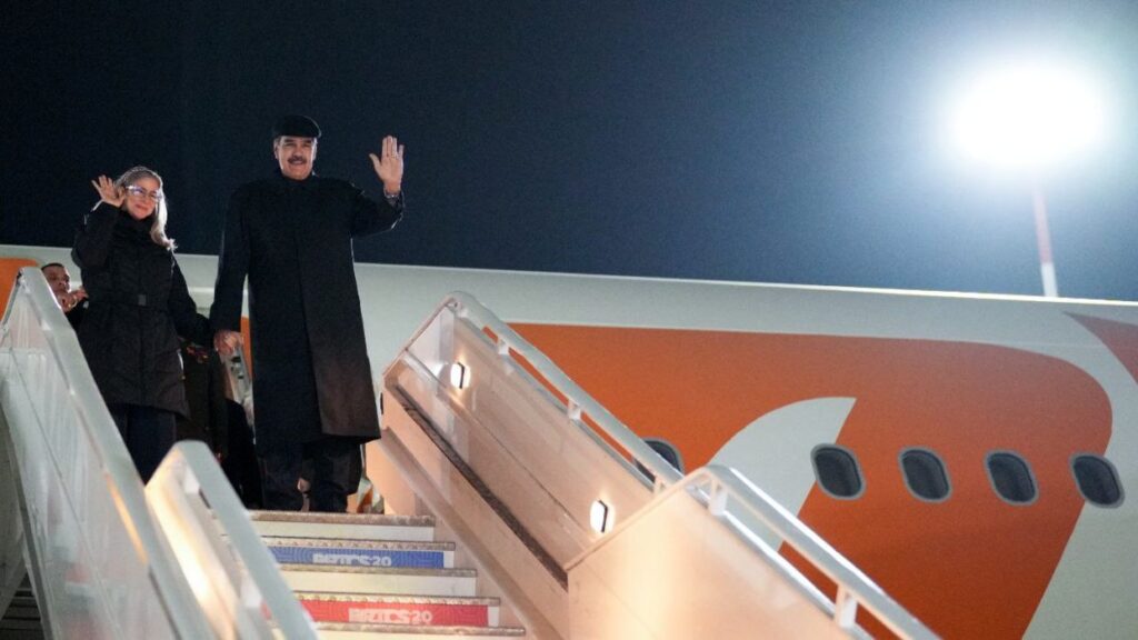 Maduro arribó a Kazán para participar en la XVI Cumbre de los BRICS