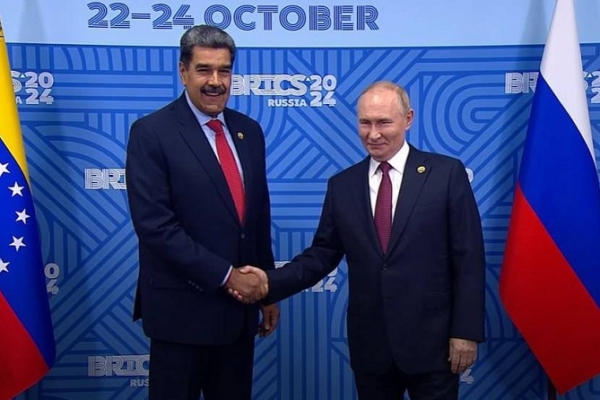 Venezuela está preparada "para seguir recibiendo inversión rusa", Putin y Maduro se reunieron en Kazán