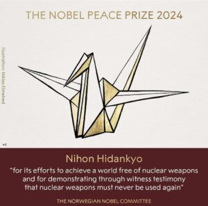 Nobel de la Paz a sobrevivientes de las bombas atómicas caídas en Japón