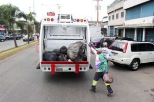 Recolección de basura en Naguanagua supera el 90% en lo que va de año