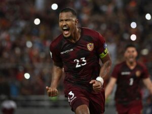 Salomón Rondón trazó la ruta del empate contra Argentina