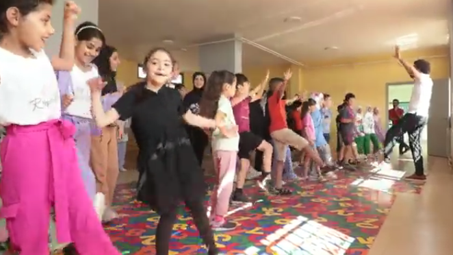 El Teatro Nacional Libanés abre sus puertas a familias desplazadas por la guerra