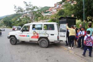 Transcaracas moviliza a 1.540 vecinos en Caricuao y Antímano al día