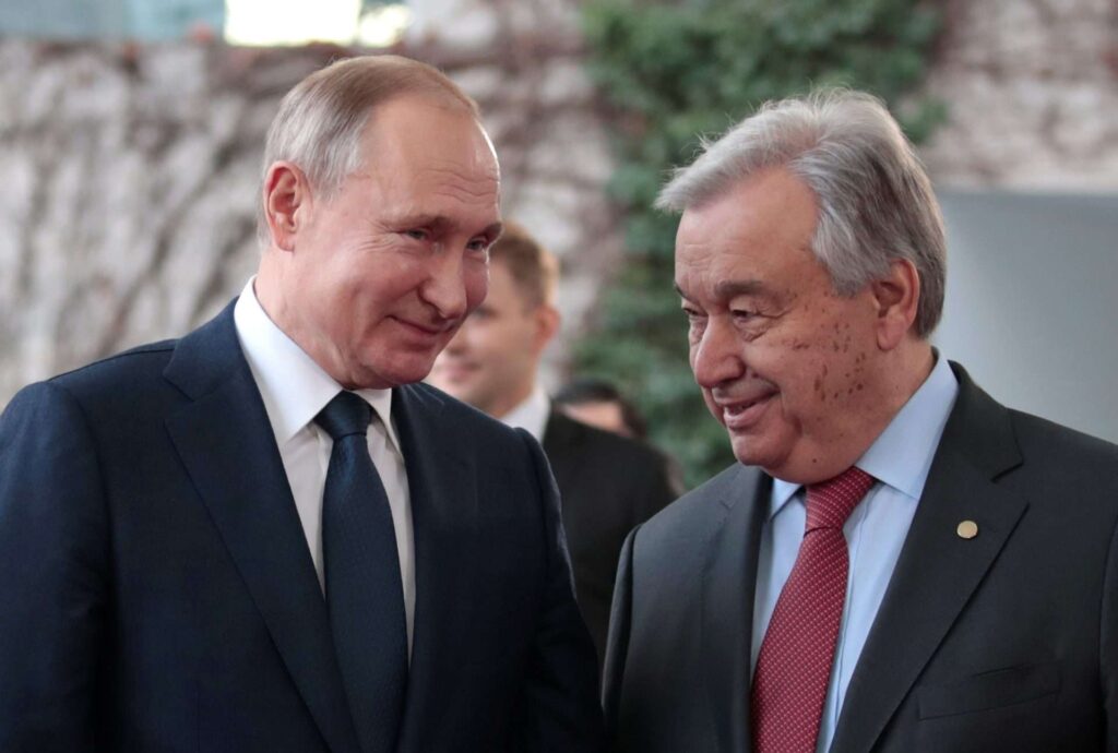 Ucrania protesta la visita del jefe de la ONU a la cumbre de los Brics