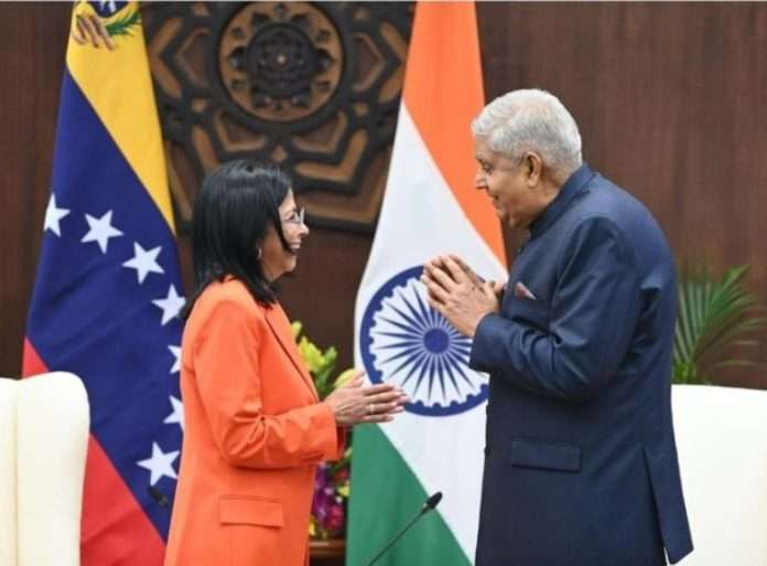 India abordó con Venezuela los mecanismos para aprovechar su inversión de US$ 1.000 millones en ese país