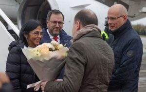 Vicepresidenta arribó a Rusia para participar en la XVI Cumbre de los Brics