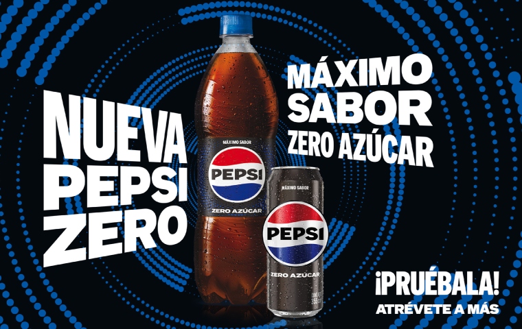 ¡Llegó la hora de los que se atreven a más! A Venezuela ya llegó el sabor de Pepsi Zero
