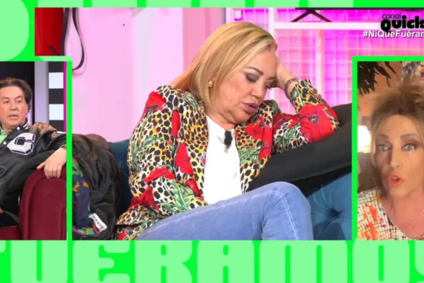 Belén Esteban se duerme en directo mientras Lydia Lozano presentaba su nuevo libro en 'Ni que fuéramos Shhh'. "La vida de una artista"