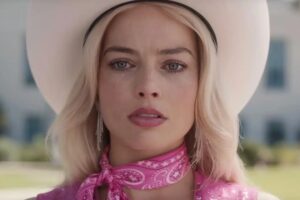 Margot Robbie puso música de 'Titanic' para llorar en una escena y, de repente, Leonardo DiCaprio y Kate Winslet pasaron por delante: "Fue muy surrealista"