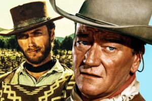 "No tiene sentido". Clint Eastwood rompió la regla sagrada de John Wayne para las películas del oeste. El Duque llegó a obligar a cambiar el final de un western por ello