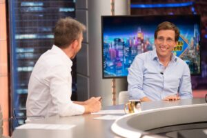 Los "problemas maritales" de Almeida le valieron a 'El hormiguero' ser líder de audiencias. "He aprendido a vestirme a oscuras"