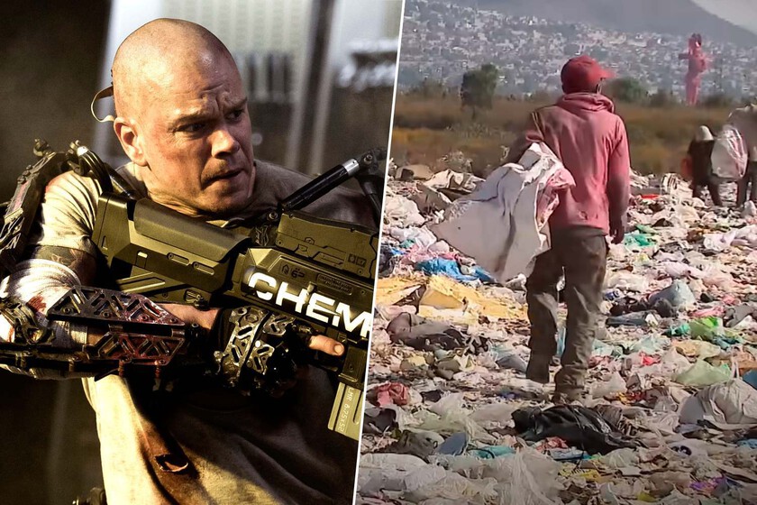 'Elysium' dio vida a una de las estampas mexicanas más viscerales del cine. Así es el enorme vertedero donde rodaron que tiene sus días contados