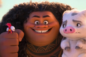 Dwayne Johnson no está tan mazado como parece en el live action de 'Vaiana', y él mismo lo admite: "Mierda, nos han pillado"