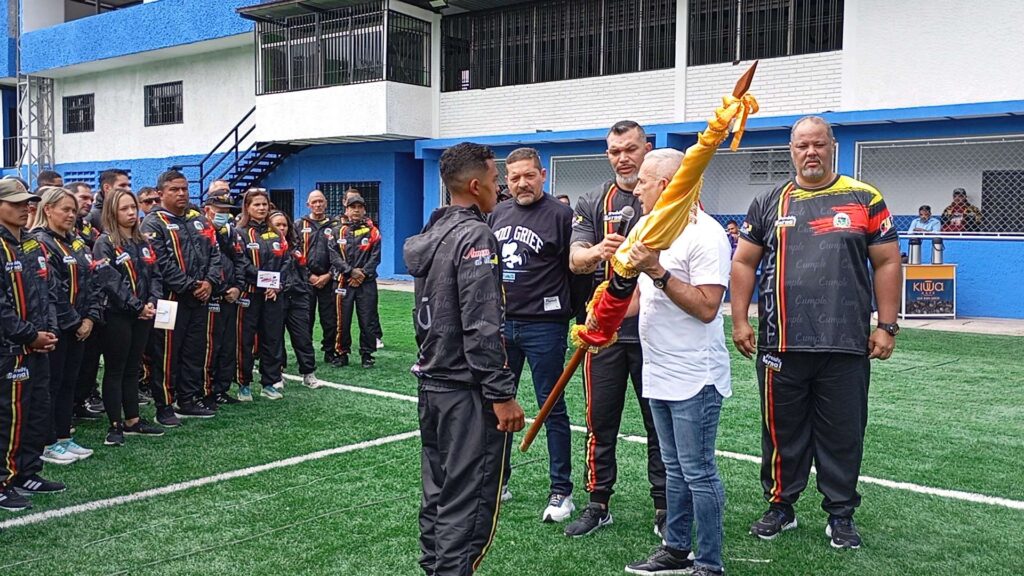 Abanderada delegación tachirense para los juegos deportivos Oriente 2024