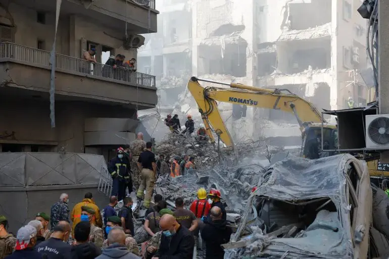 Ataque israelí contra Beirut deja 16 muertos y más de 60 heridos