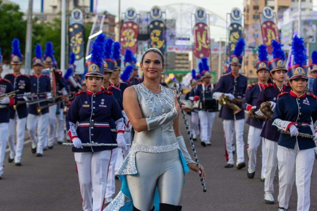 Bandas Marchantes homenajearon a la Virgen de La Chinita