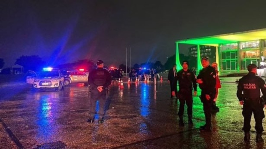 Caos en la capital de Brasil por fuertes explosiones