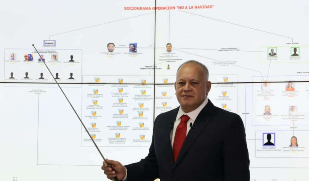 Cabello: nueva conspiración liga a 100 empresarios