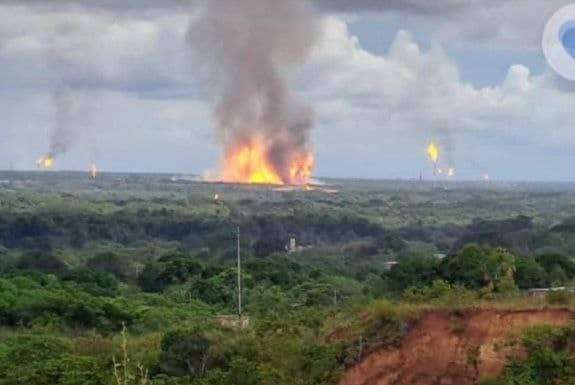 Controlan incendio en la Planta Muscar de Pdvsa en Monagas